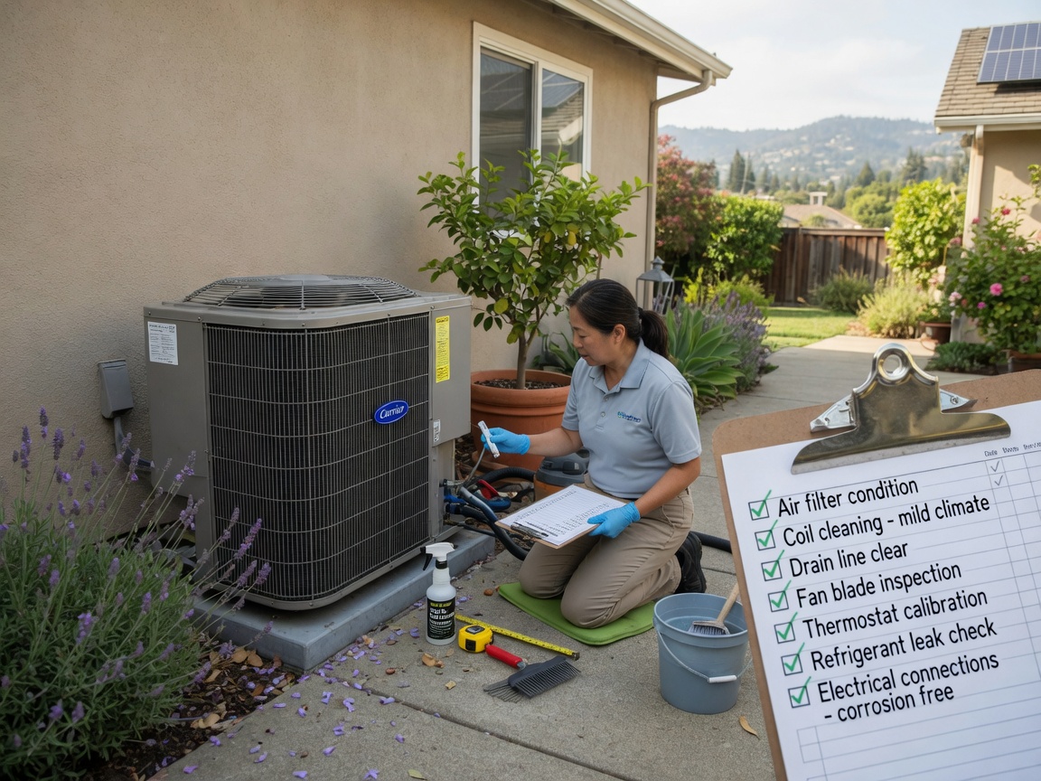 Routine Maintenance Checklist for Heat Pumps in Mild Climates