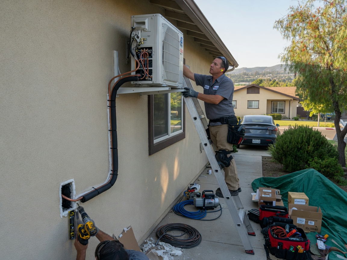 Ductless Mini-Split Installation in Cupertino, CA